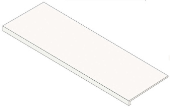 Ступень Авангард Блэк 33x120 фронтальная (620070002766)