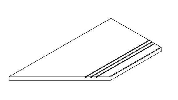 Бортик Магма Фог 30x120 грип левый (620090001342)