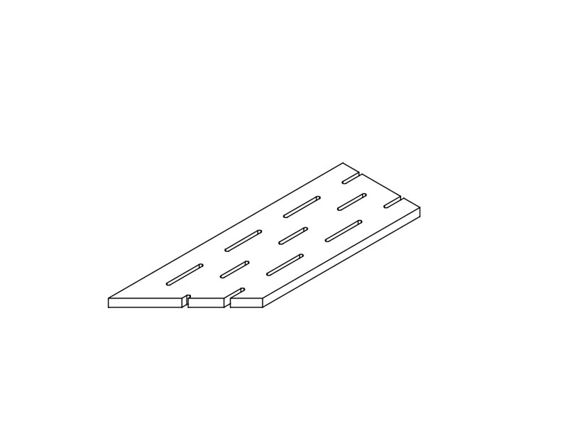 Решетка Скайфолл Гриджио 20x60 левая X2 (620090000704)