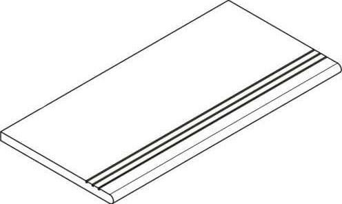 Ступень Авангард Блэк закругленная грип 30x120 (620040000189)
