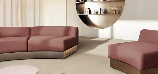 Новый керамогранит Italon Cosmos для минималистичных интерьеров и уличных зон