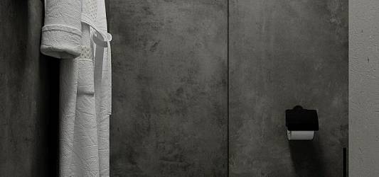 Текстура темного керамогранита: тактильность как элемент дизайна