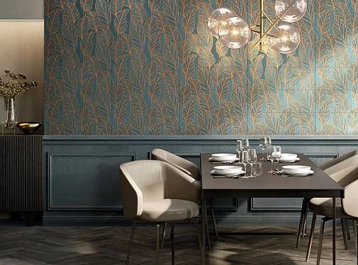 Природные мотивы в интерьере: цветочные принты в дизайне гостиной