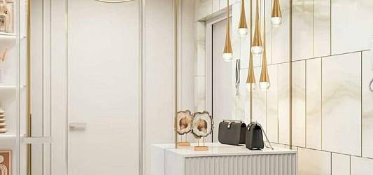 Много света: как визуально расширить прихожую