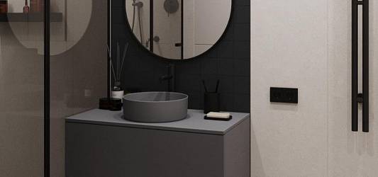 Эффект зеркала в санузле или как сделать пространство визуально шире