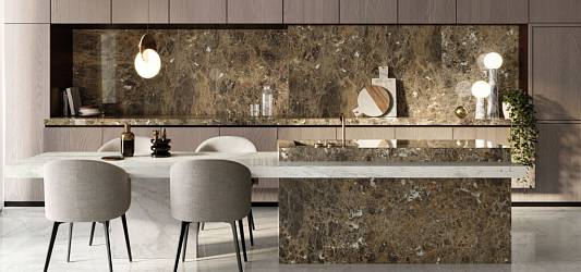 Фартук из керамогранита на кухне: честный разбор плюсов и минусов