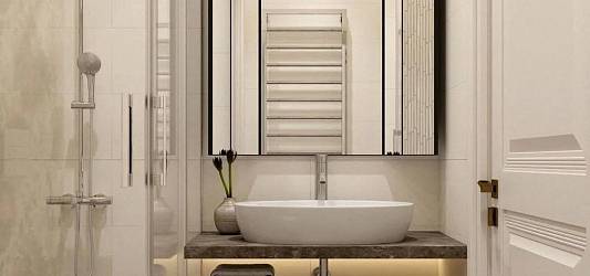 Сочетание камня и флористических декоров