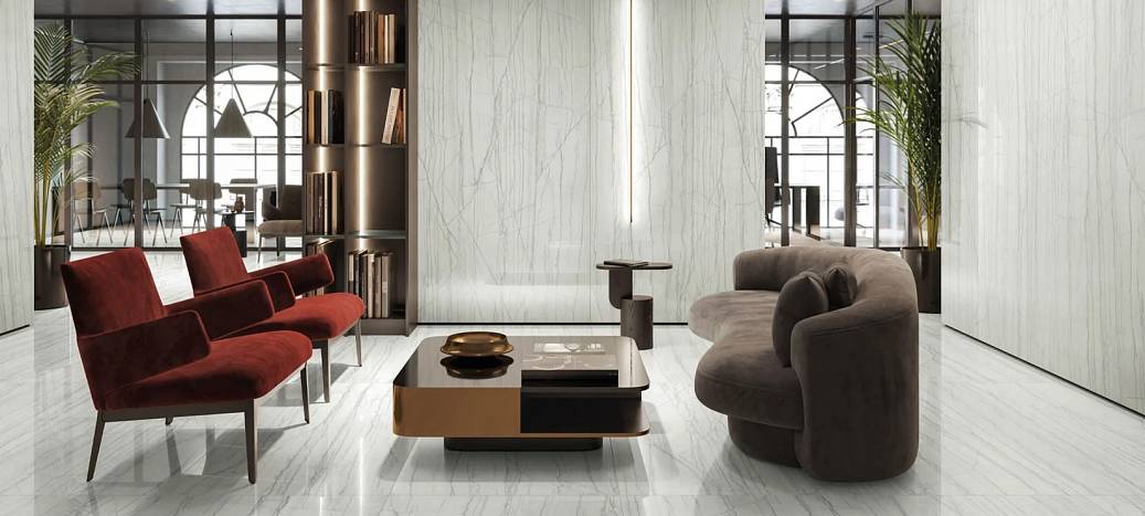 Динамичная эстетика мрамора: Charme Advance