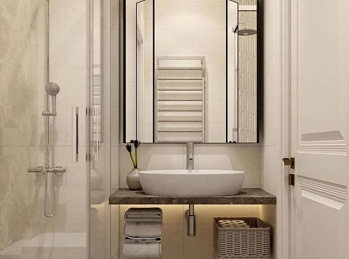 Сочетание камня и флористических декоров