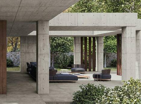 Italon представил коллецию Fossil — серию в пяти оттенках для интерьеров и фасадов