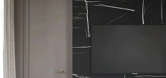 Формат 60х120 для стены за телевизором: как создать акцент керамогранитом