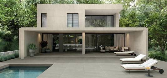 Новый керамогранит Italon Cosmos для минималистичных интерьеров и уличных зон