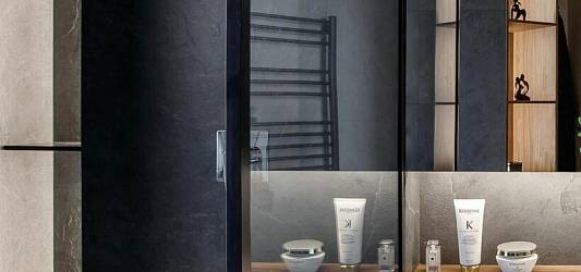 Темный керамогранит в интерьере: технические нюансы и практика применения