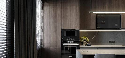 Универсальность темного керамогранита: от минимализма до классики